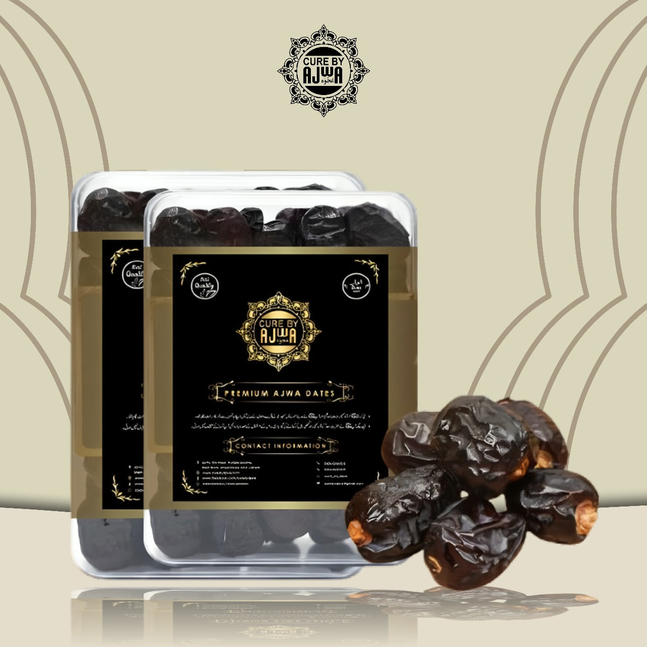 Premium Quality Ajwa Dates - 1 KG