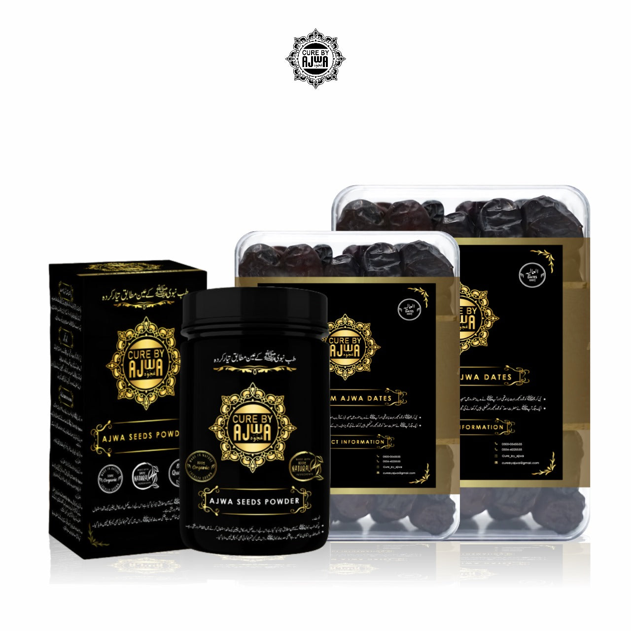 Cure By Ajwa - Monthly Combo Pack